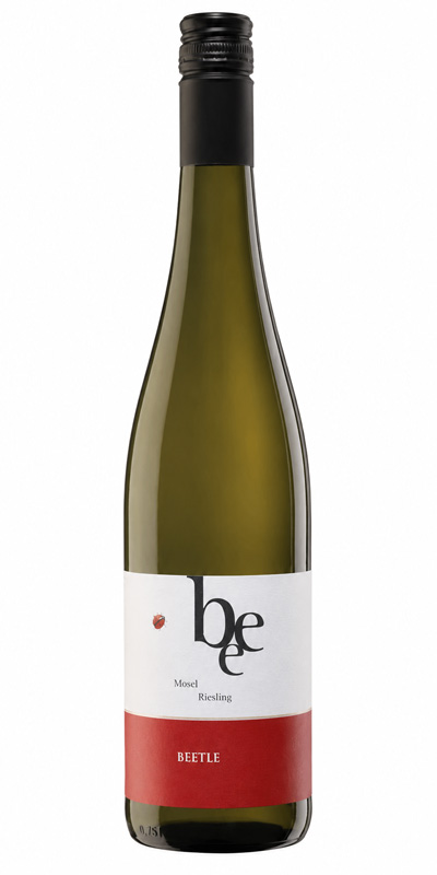 <br>Artikel-Nr.: B1.0<br>2025er Beetle | Mosel Riesling trocken<br>&nbsp;<br><br>Riesen Spaßfaktor. Achtung Suchtgefahr! Siegerwein bei der Ausschreibung vom Auswärtigen Amt<br><br>&nbsp;<br><br>&nbsp;<br><br>&nbsp;<br><br>&nbsp;<br><br>&nbsp;<br><br>&nbsp;<br>